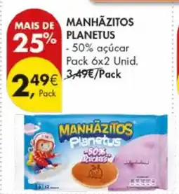 Pingo Doce Manhazitos planetus promoção
