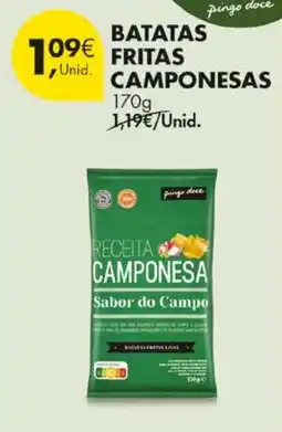 Pingo Doce Batatas fritas camponesas promoção