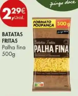 Pingo Doce Batatas fritas Palha fina promoção