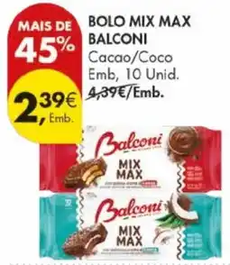 Pingo Doce Bolo mix max balconi promoção