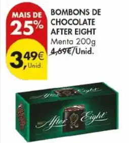 Pingo Doce Bombons de chocolate after eight promoção