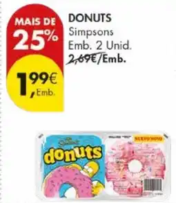 Pingo Doce Donuts simpsons promoção