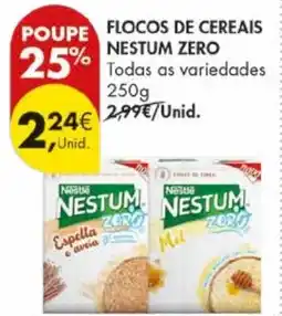 Pingo Doce Flocos de cereais nestum zero promoção