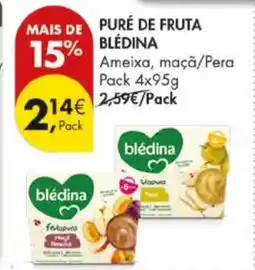 Pingo Doce Puré de fruta blédina promoção