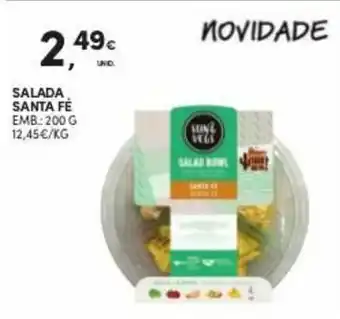 Continente Salada Santa Fé 200g promoção