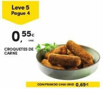 Continente Croquetes de Carne promoção