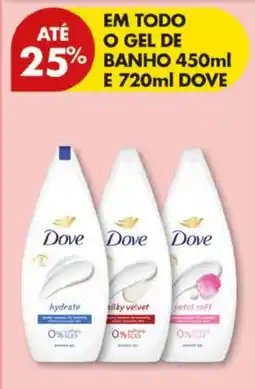 Pingo Doce Em todo o gel de bango e dove promoção