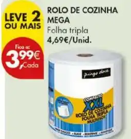 Pingo Doce Rolo de cozinha mega promoção