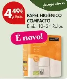 Pingo Doce Papel higiénico compacto promoção