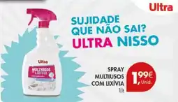 Pingo Doce Spray multiusos com lixívia promoção