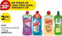 Pingo Doce Ajax Festa flores lavanda promoção