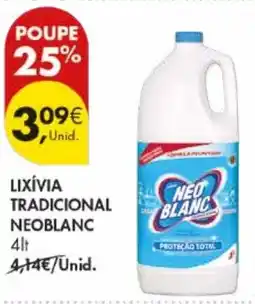 Pingo Doce Lixívia tradicional neoblanc promoção