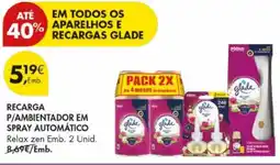 Pingo Doce Recarga p/ambientador em spray automático promoção