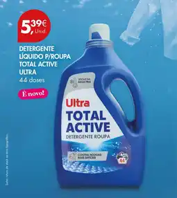 Pingo Doce Detergente líquido p/roupa total active ultra promoção