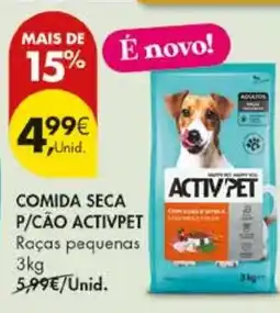 Pingo Doce Comida seca p/cão activpet promoção
