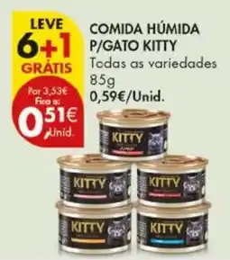 Pingo Doce Comida humida p/gato kitty promoção