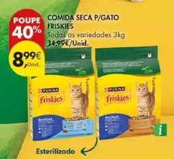 Pingo Doce Comida seca p/gato friskies promoção