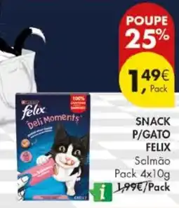 Pingo Doce Snack p/gato felix promoção