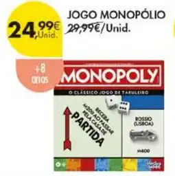 Pingo Doce Jogo monopolio promoção
