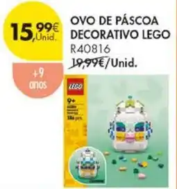 Pingo Doce Ovo de páscoa decorativo lego promoção