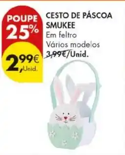 Pingo Doce Cesto de páscoa smukee promoção