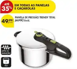 Pingo Doce Panela de pressão trendy tefal promoção