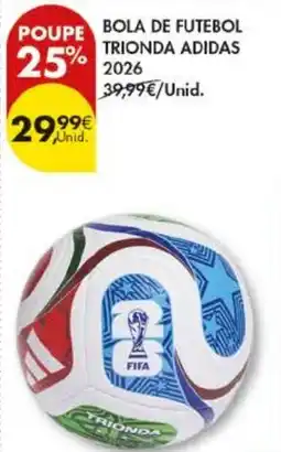Pingo Doce Bola de futebol trionda adidas 2026 promoção