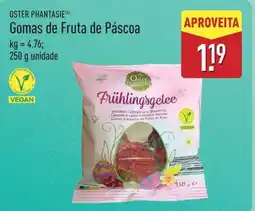 ALDI OSTER PHANTASIE Gomas de Fruta de Páscoa promoção