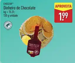 ALDI CHOCEUR Dinheiro de Chocolate promoção