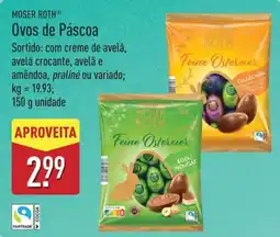 ALDI MOSER ROTHm Ovos de Páscoa promoção