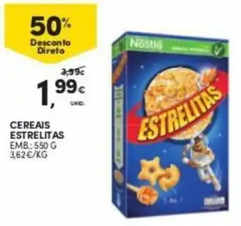 Continente Cereais Estrelitas 550g promoção