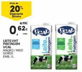 Leite UHT Pastagem Ucal 1L