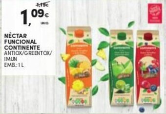 Continente Néctar Funcional Continente 1L promoção