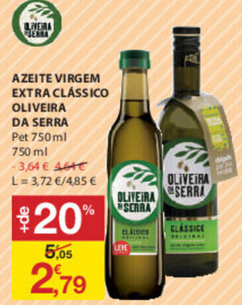 Azeite Virgem Extra Clássico Oliveira da Serra 750ml