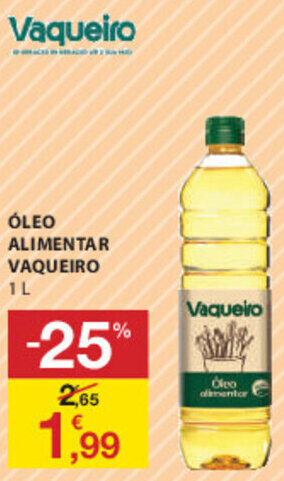 E.Leclerc Óleo Alimentar Vaqueiro 1L promoção
