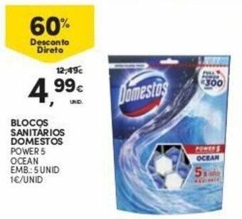 Blocos Sanitarios Domestos 5 unid