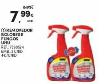 Continente Removedor Bolores e Fungos UHU 2 unid promoção