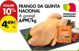 Pingo Doce Frango da quinta nacional promoção