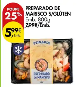 Pingo Doce Preparado de marisco s/glúten promoção
