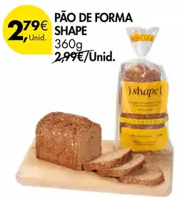 Pingo Doce Pão de forma shape promoção