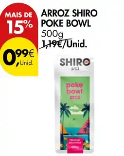 Pingo Doce Arroz shiro poke bowl promoção