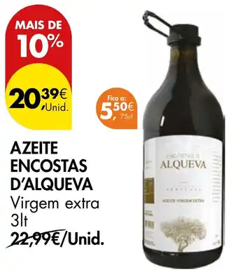Pingo Doce Azeite encostas d'alqueva virgem extra promoção
