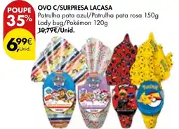 Pingo Doce Ovo c/surpresa lacasa promoção