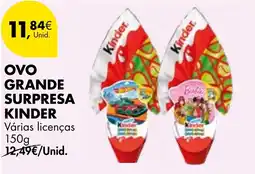 Pingo Doce Ovo grande surpresa kinder promoção