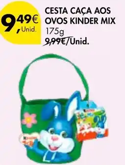 Pingo Doce Cesta caça aos49€ ovos kinder mix ovos kinder mix promoção