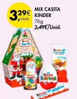 Pingo Doce Mix casita kinder promoção