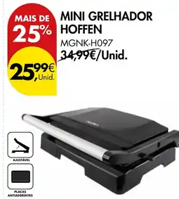 Pingo Doce Mini grelhador hoffen promoção