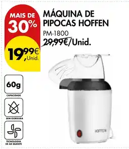Pingo Doce Máquina de pipocas hoffen promoção
