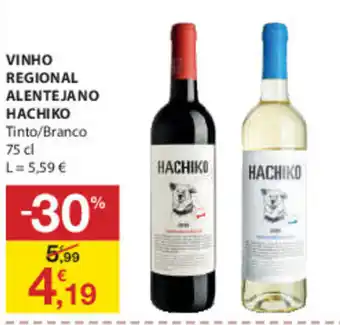 Vinho Regional Alentejano Hachiko 75cl