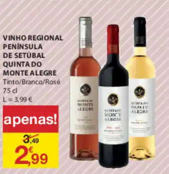 Vinho Regional Península de Setúbal Quinta do Monte a Legre 75cl